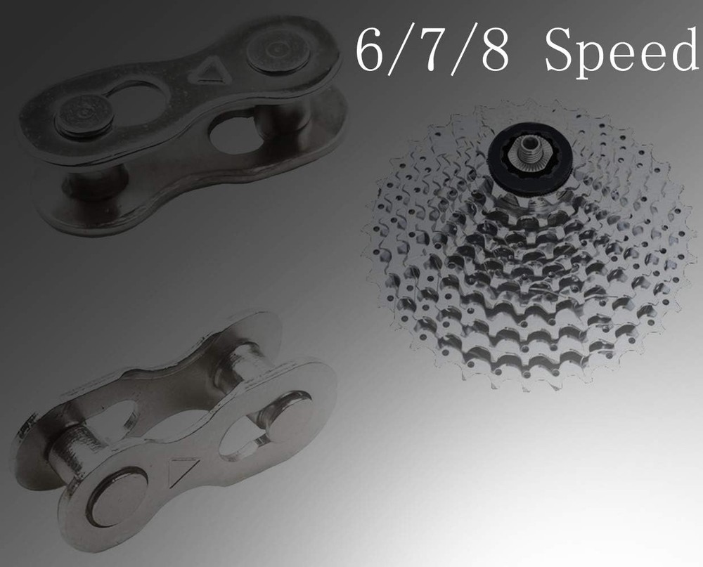Reusable Stainless Steel Bicycle Missing Links - Quick Snap-Lock Installation