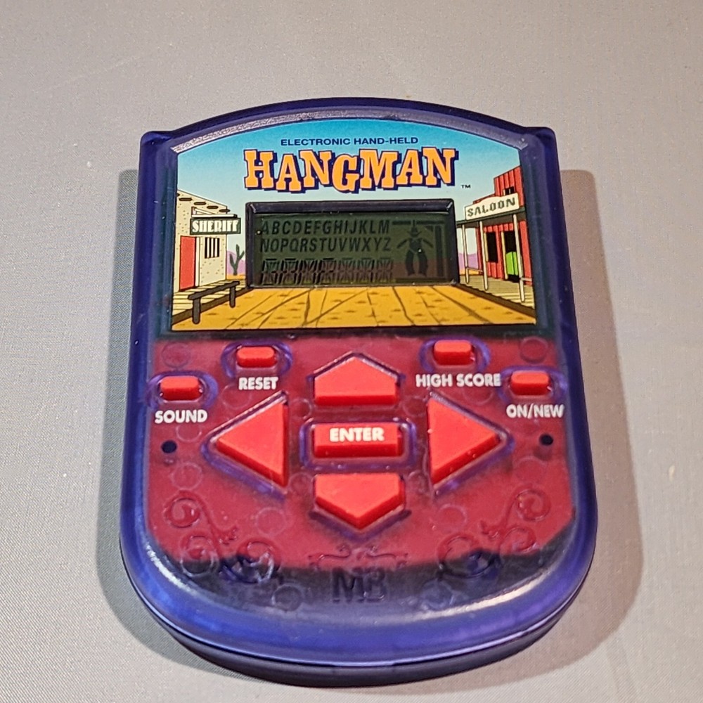 Milton Bradley Electronic Hand-Held Hangman