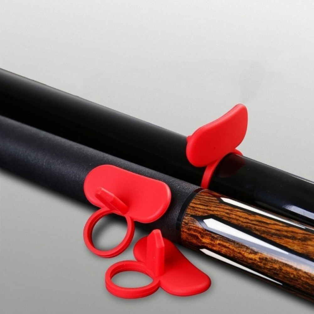 New Target Ring Billiard Training 1Pcs Aiming Bracelet Plastic Red