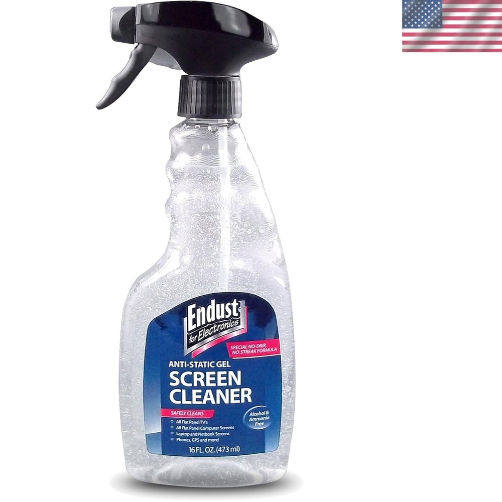 Gentle 16oz Cleaning Gel for Electronics - LCD & Plasma Safe Solution