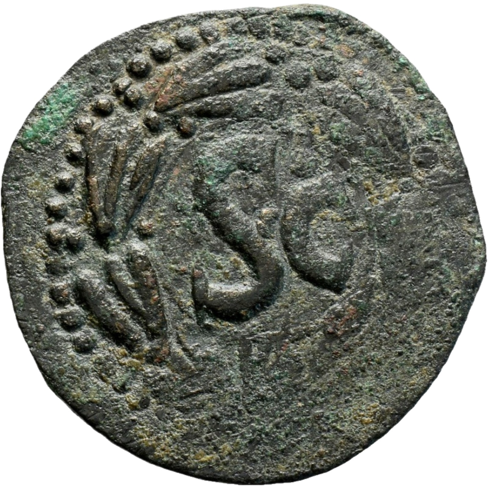 Roman Provincial Bronze Coin - Antioch Seleucis and Pieria 54-68 AD - Nero