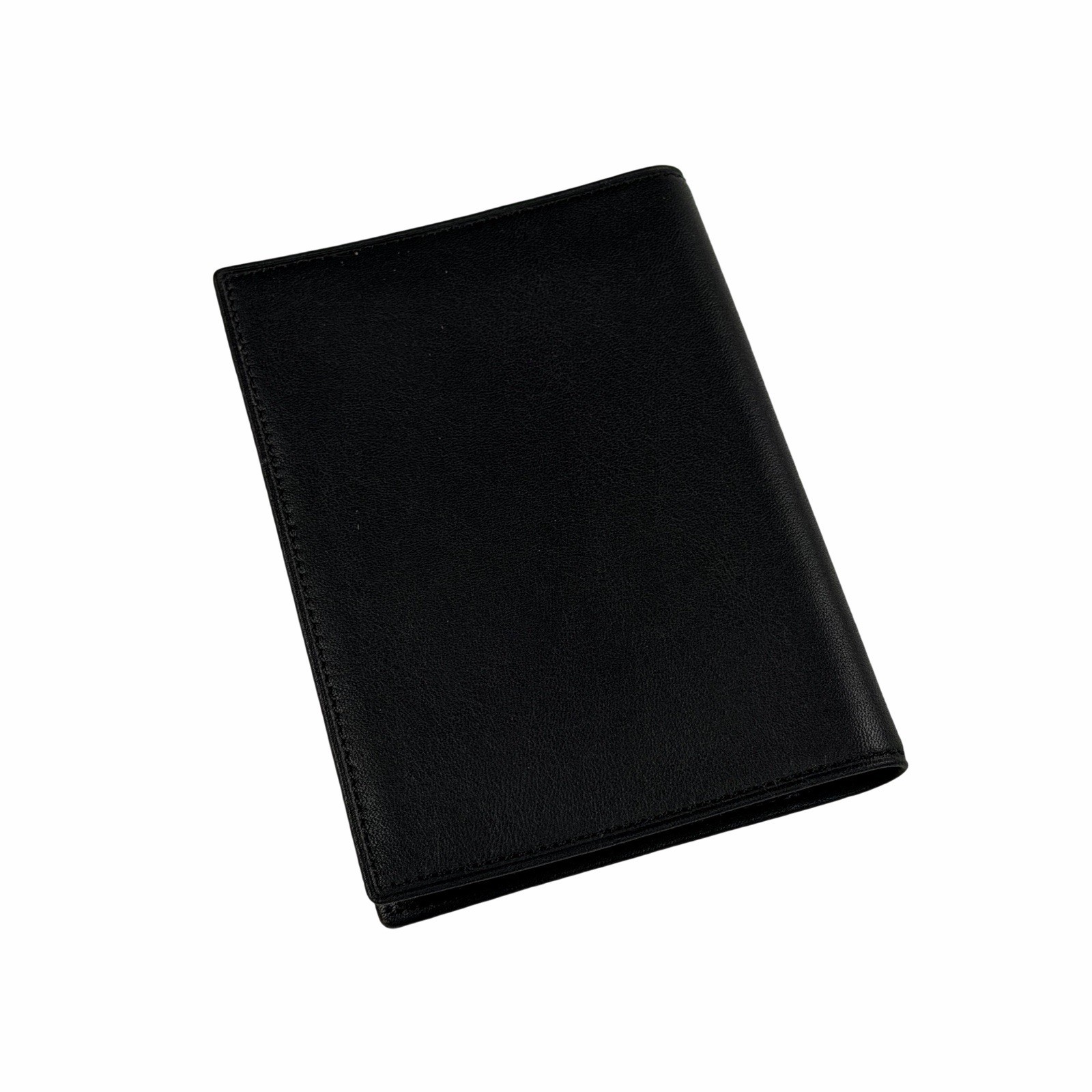 NEW - Tumi Passport Holder Organizer Black Leather - Avis chairman’s Club