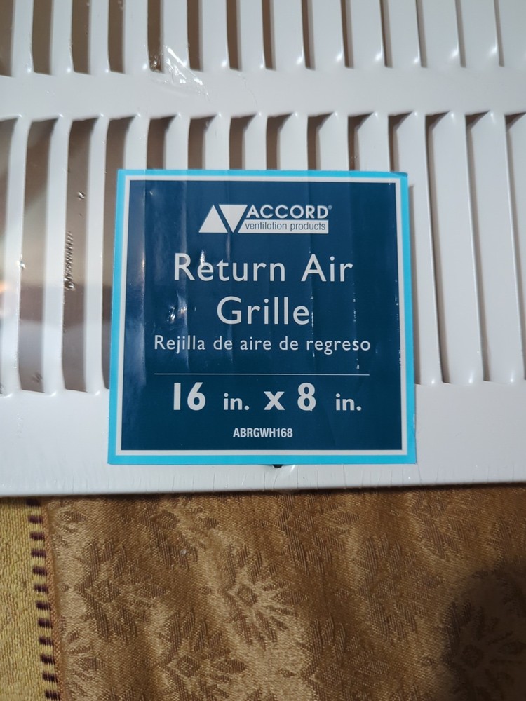 Return air grille 16x8