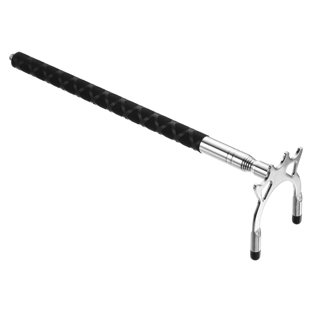 Silicone Retractable Billiard Pool Cue Stick Bridge with High Bridge Head Silver
