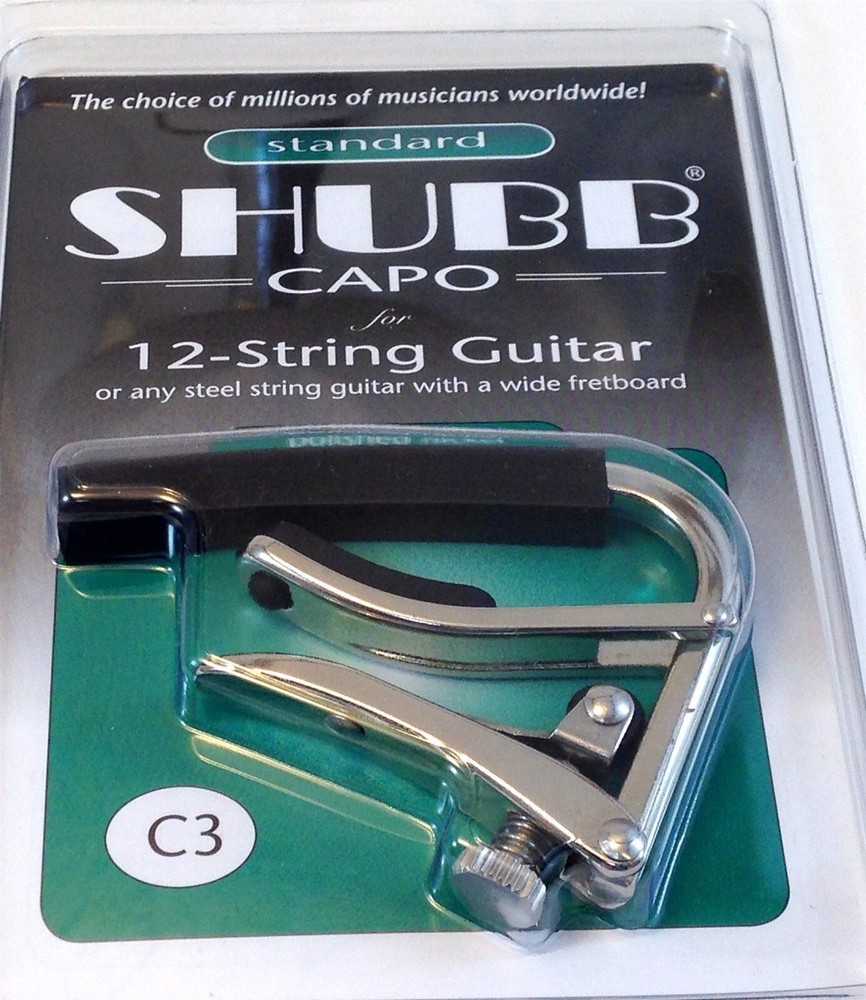 Capo by Shubb C3 for 12-string guitars NEW