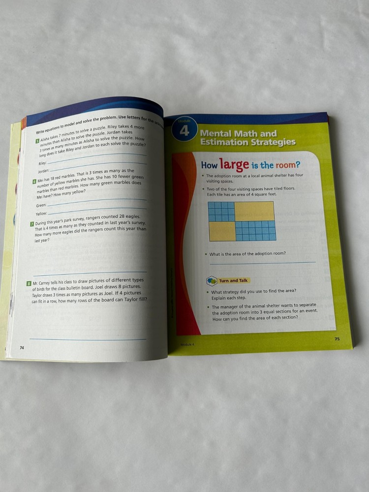 HMH into Math Grade 4, Modules 1-21