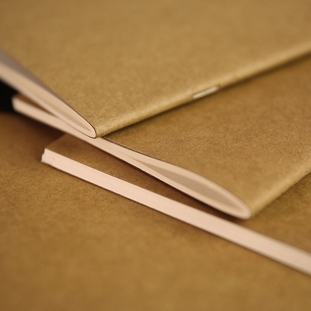 8 Pcs Kraft Paper Blank Notebook Notepad Diary Book for Drawing Writing
