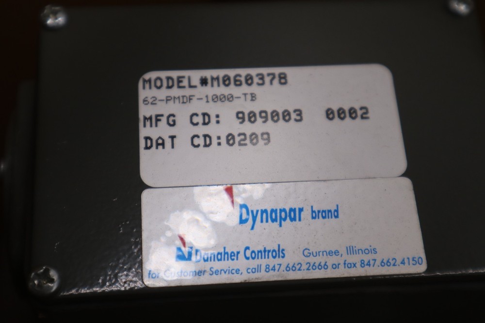NEW M060378 Dynapar Encoder INCREMENTAL ENCODER 1000 PPR 5/8 IN SHAFT/BORE