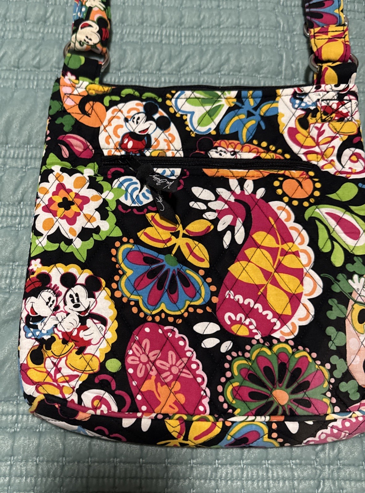 **NEW** VERA BRADLEY X DISNEY PARKS MIDNIGHT WITH MICKEY HIPSTER CROSSBODY BAG