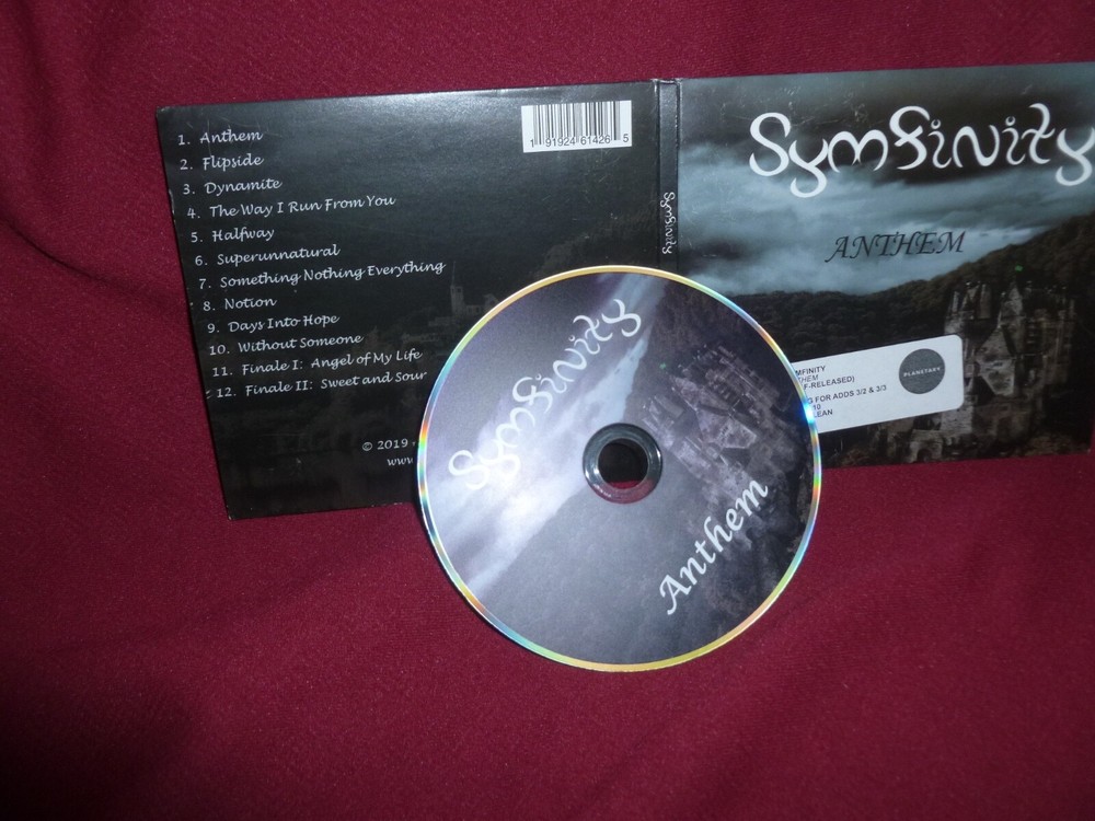 Symfinity Anthem With Hype Sticker CD