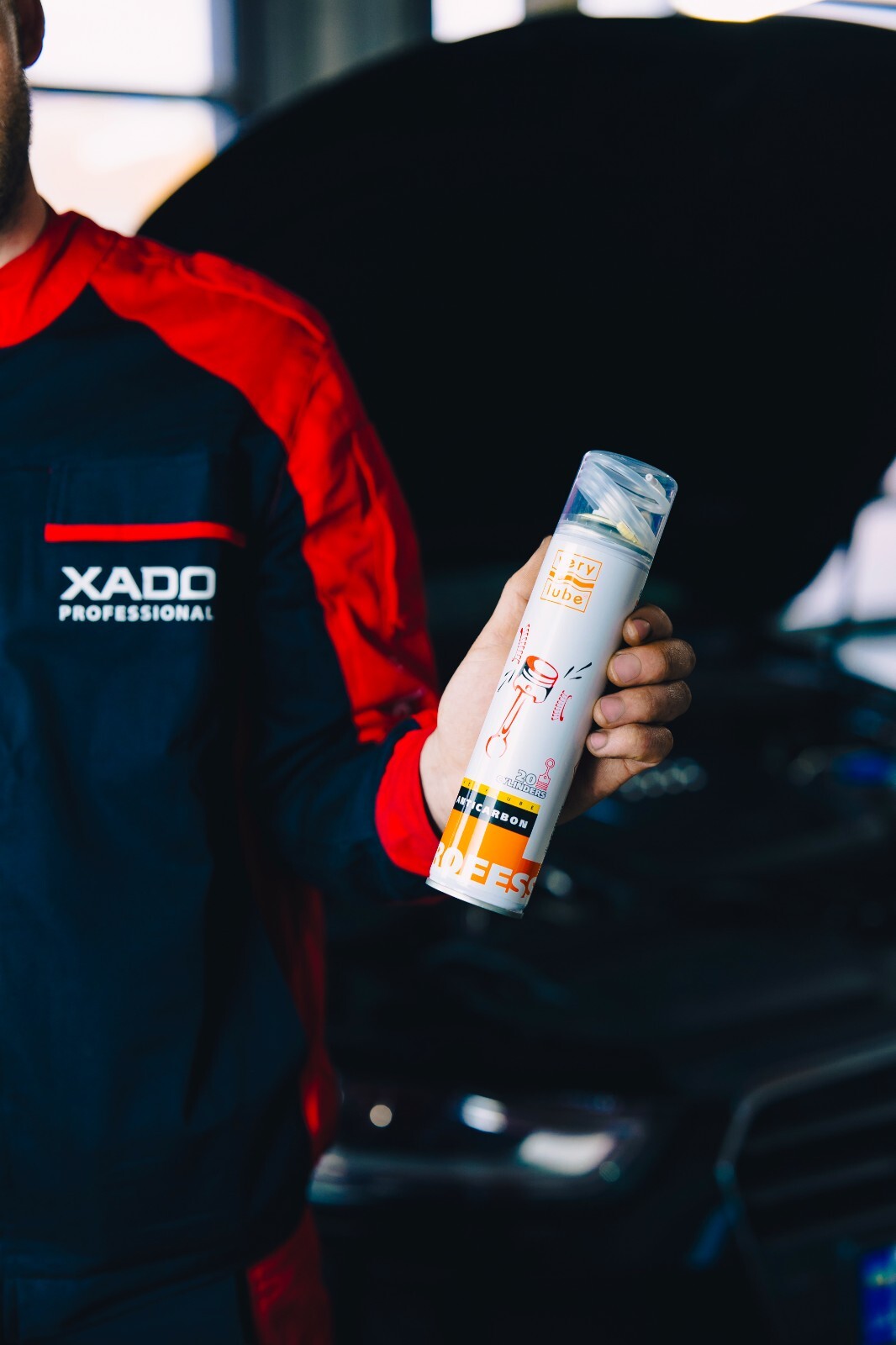 XADO Anticarbon Engine Cleaner - Removes Carbon Deposits for Gas & Diesel Engine