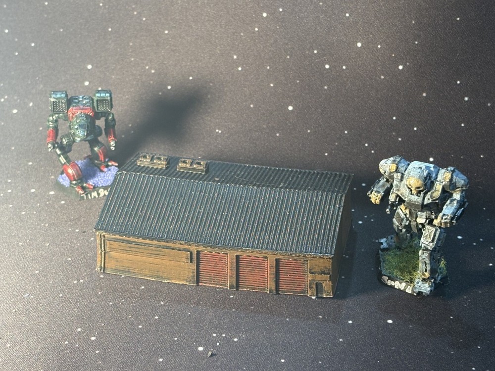 BATTLETECH 1:265 Scale Terrain - WAREHOUSE - CUSTOM 3D PLA PRINTS