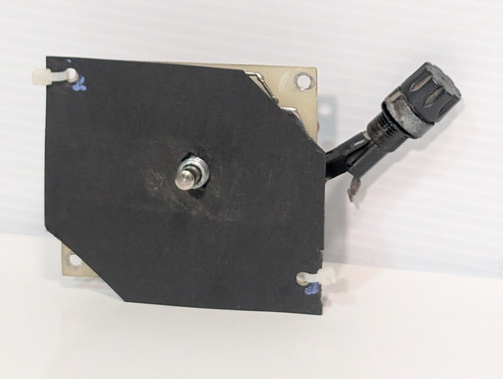 Motor control potentiometer, board & faceplate, Sure-Feed Streamfeeder B&H