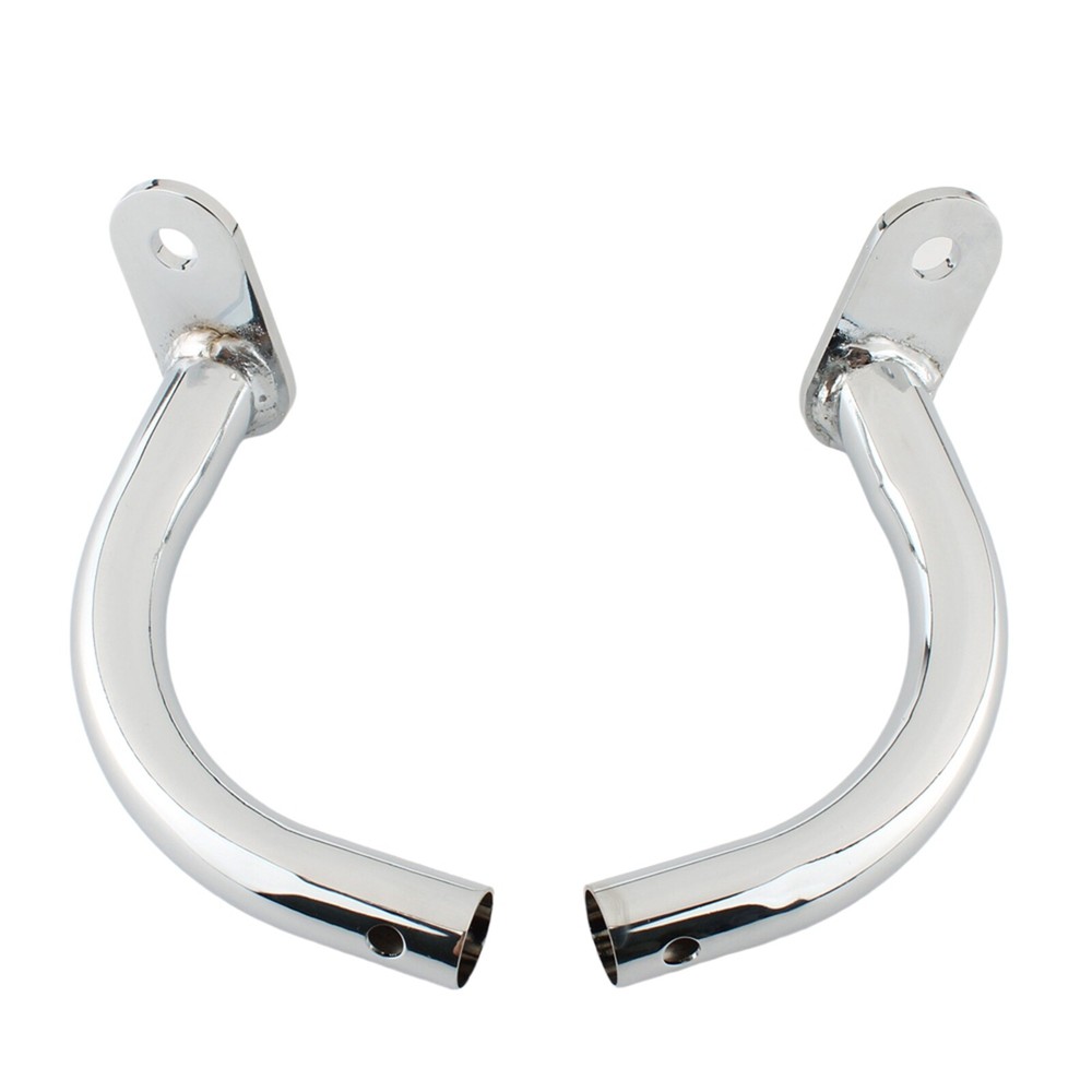 Chrome For 93-13 Harley Electra Glide Saddlebag Guard Eliminator Support Bracket