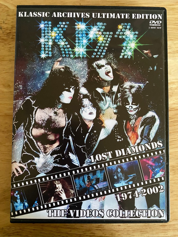 KISS - Lost Diamonds Collection DVD Box Set Gene Simmons Ace Frehley Stanley