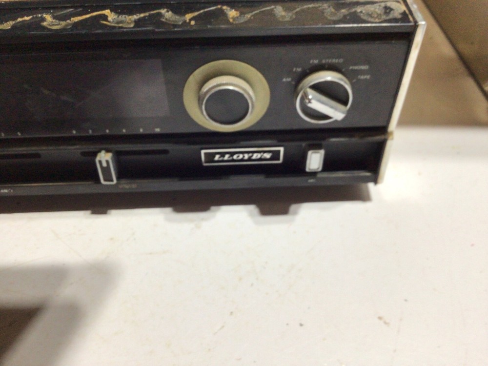 RARE Vintage LLOYD's Record Player Powers on Untested As Is