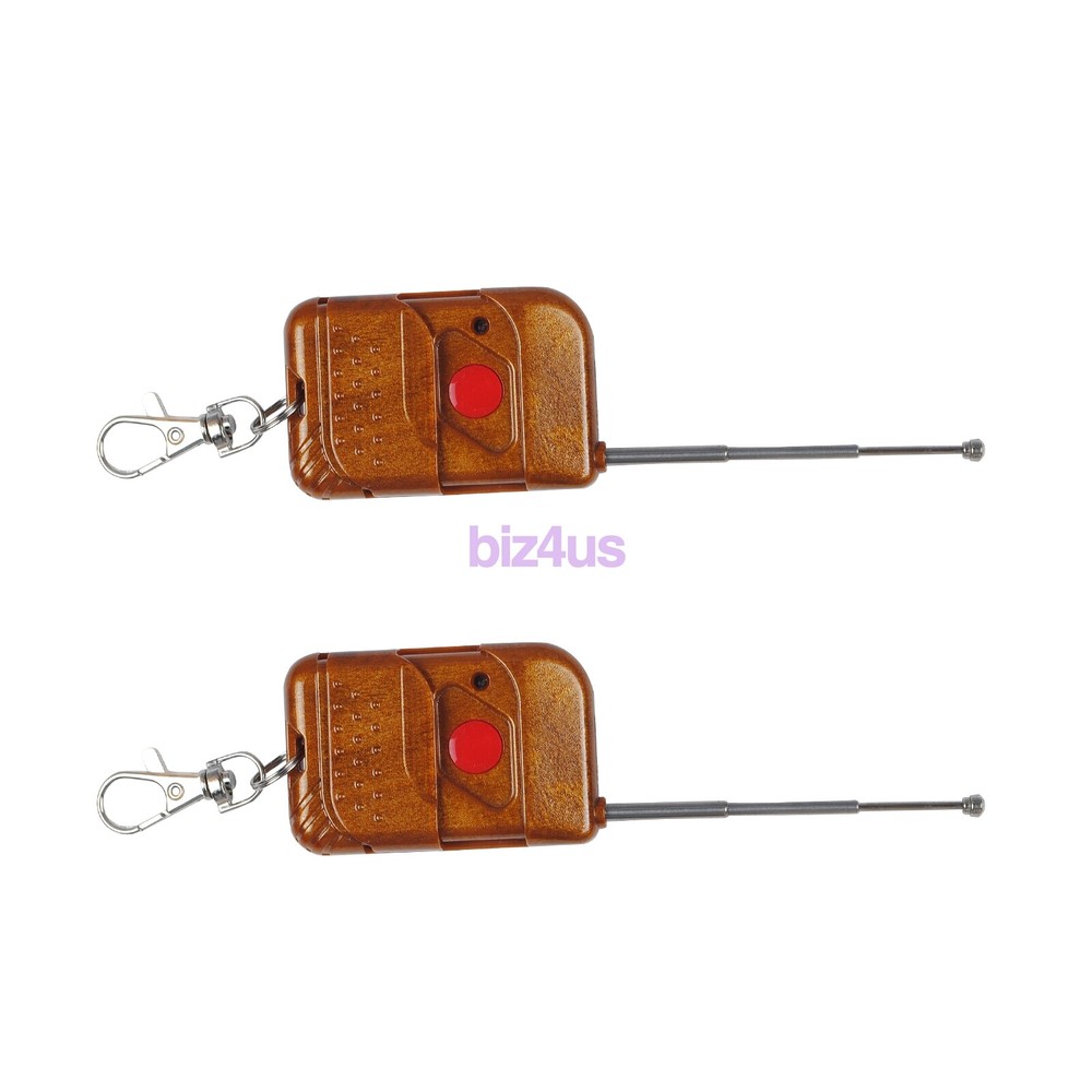2pcs Universal Wireless Remote Control Switch for Access Control Magnetic Lock