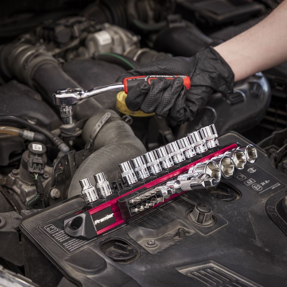 Sealey Premier Socket & Bit Retaining Rail 3/8"Sq Drive