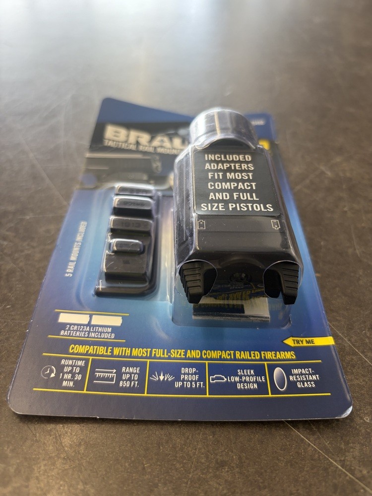 BRAUN TACTICAL RAIL MOUNT LED LIGHT