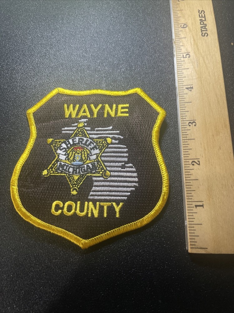 Michigan Wayne County Sheriffs Office Patch Souvenir