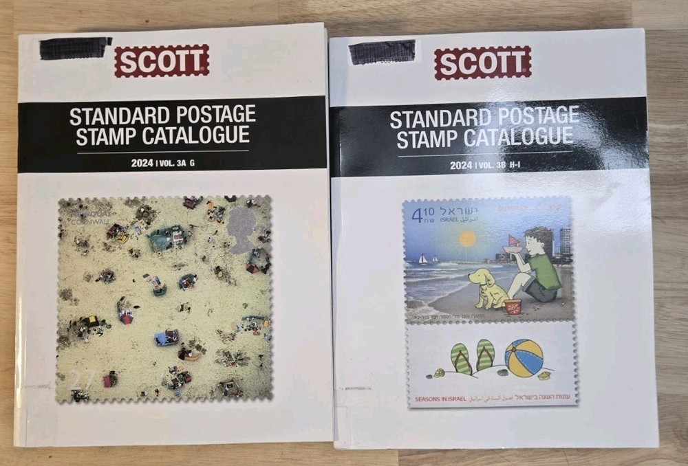 2024 Scott Stamp Catalogue Vol 3A & 3B Lot - Countries G-I - Essential Philately