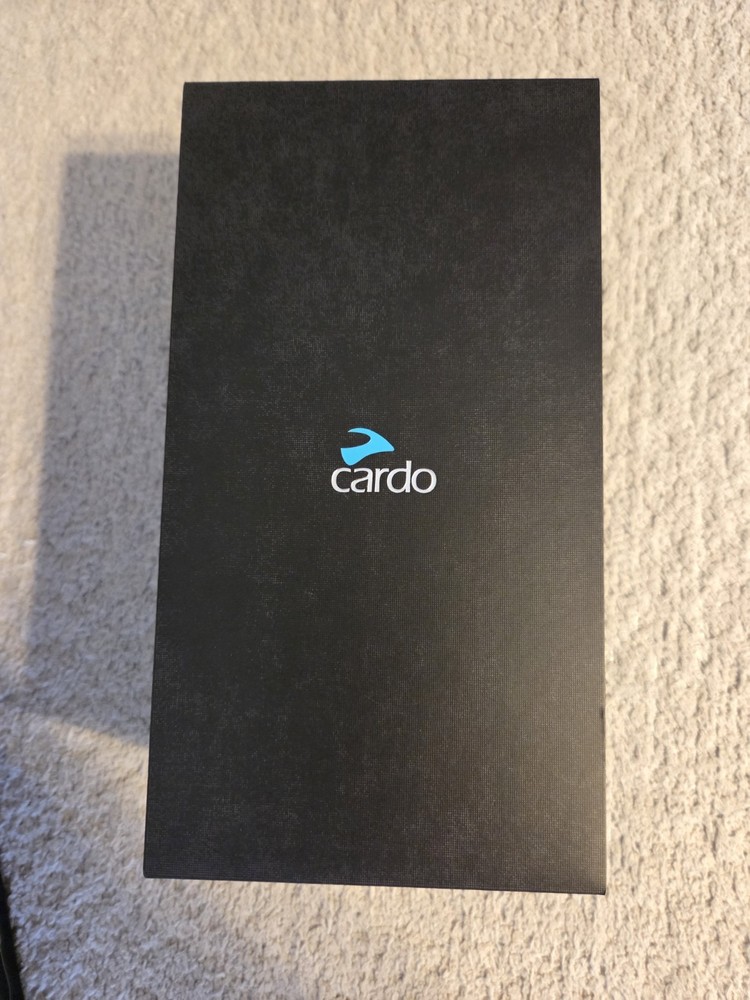 Cardo PACKTALK Edge Motorcycle Bluetooth Communication System Headset Intercom