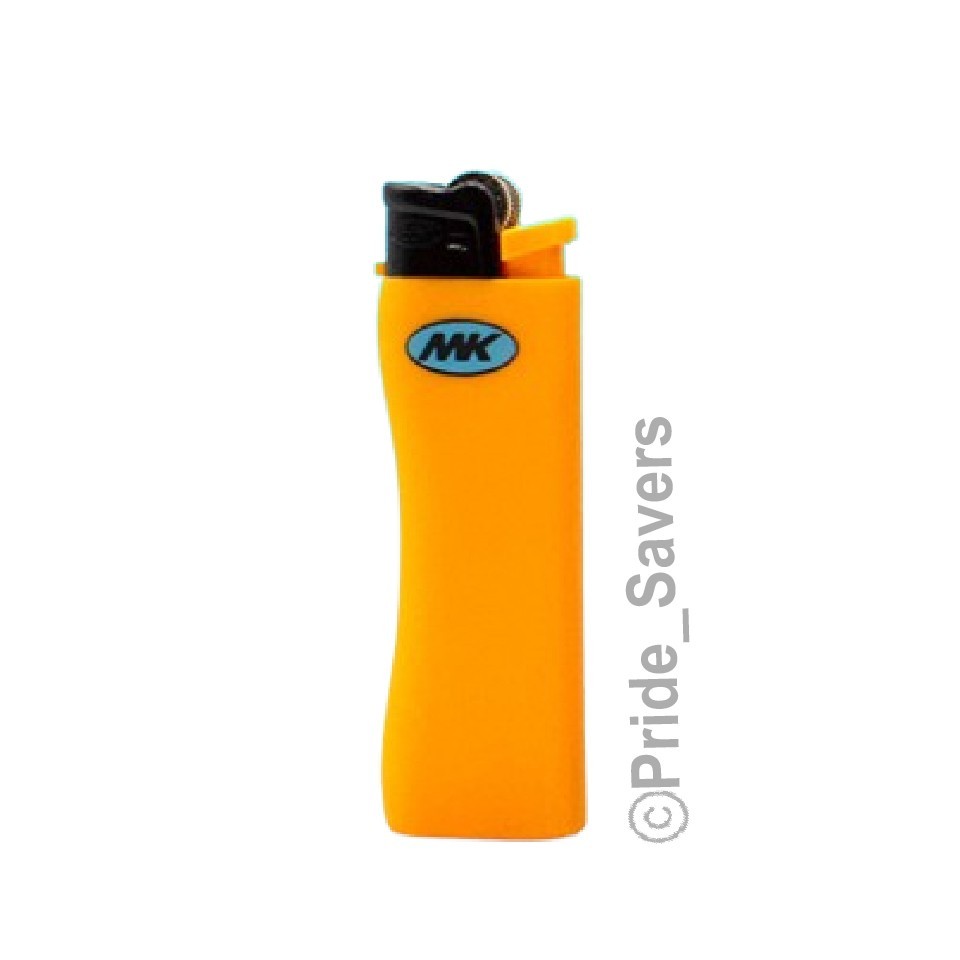 MK Lighter Replaceable 9G Flint Strike Refillable Cigarette Lighters (7 PK) -New