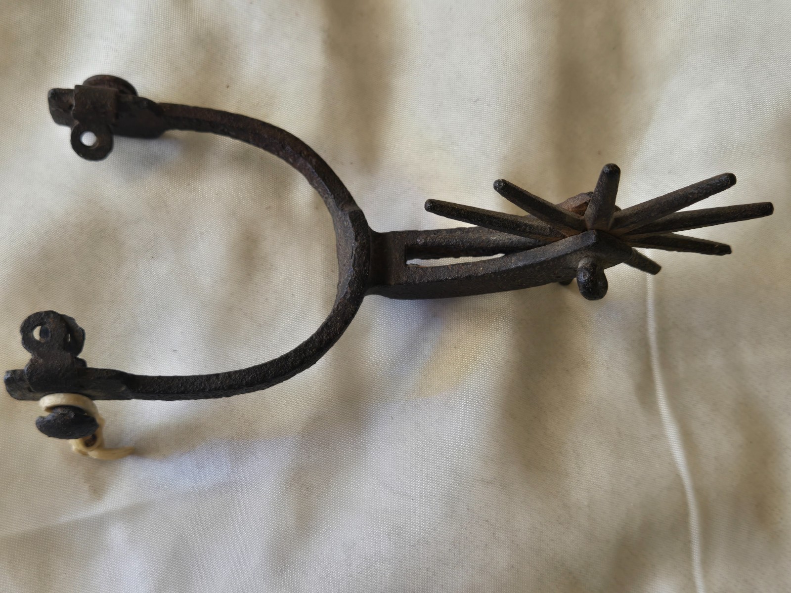 Antique 19th Century Barclay / Buermann Large Iron Spur