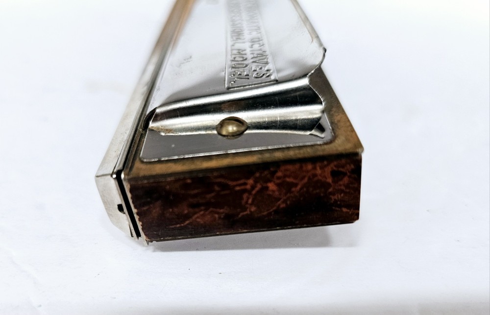 Vintage Hohner 64 Chromonica 4 Octave Pro Model Harmonica w/Tortoise Shell Case