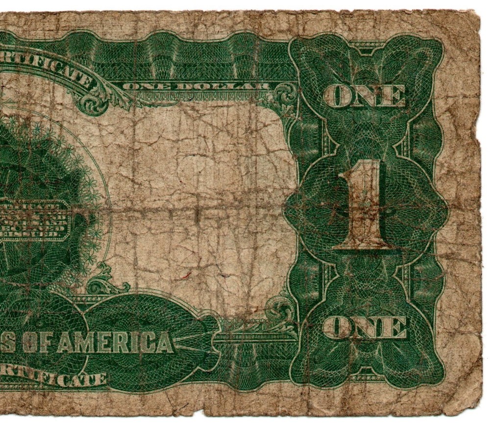 FR 235 - 1899 BLACK EAGLE - SILVER CERTIFICATE - LARGE SIZE $1 - pp A - ROUGH