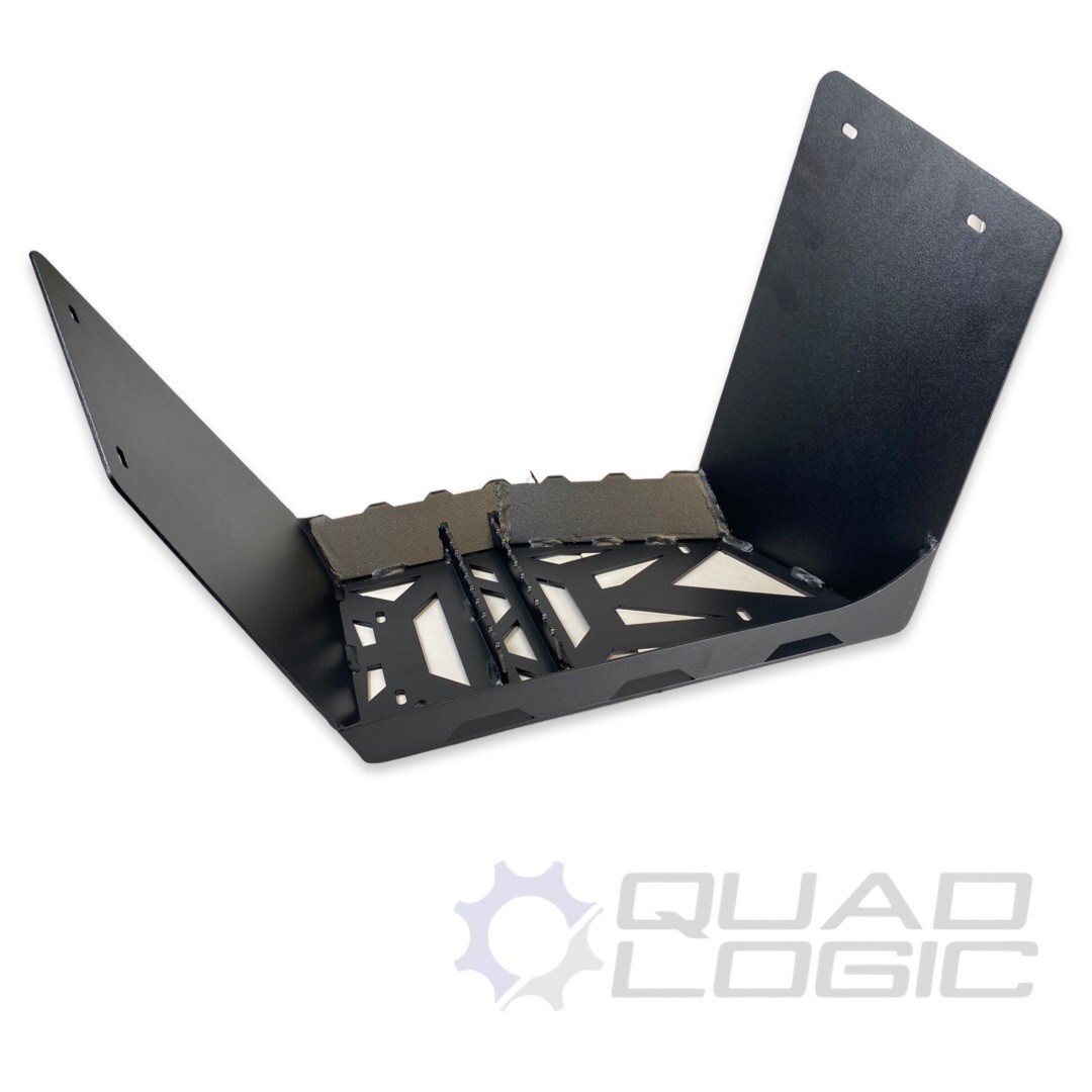 Can-Am Gen 2 (2012-23) Renegade (All models) Black Steel Footwells Floorboards