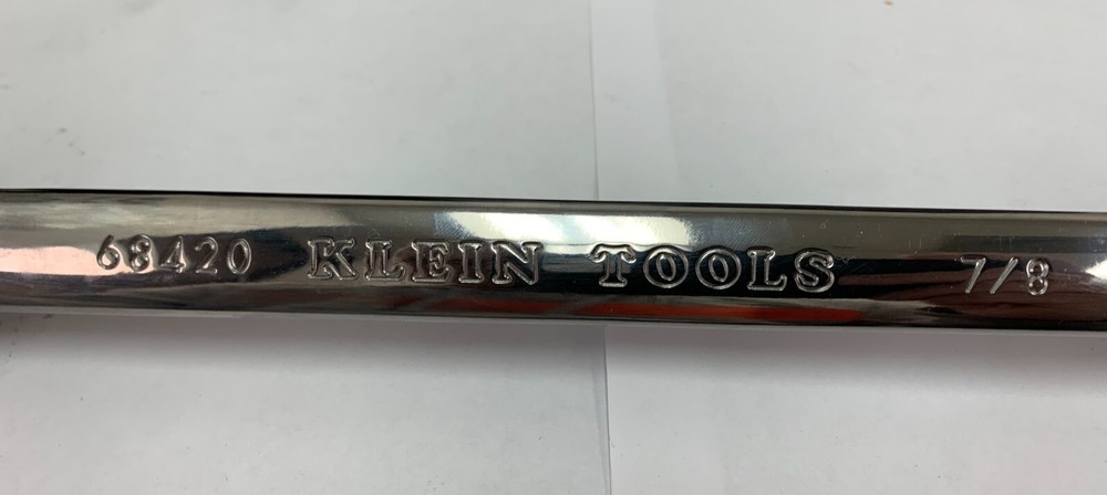 KLEIN TOOLS 68420 7/8" COMBINATION WRENCH