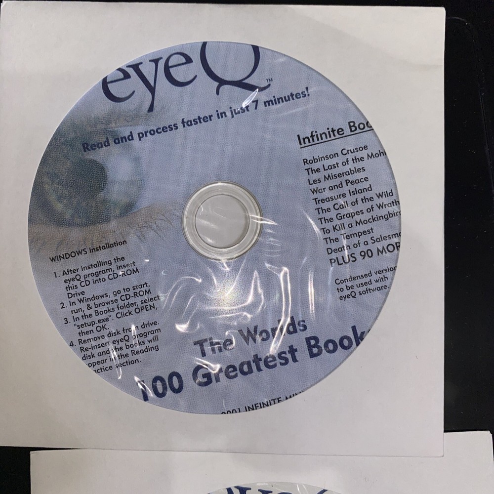 Eye Q Infinite Mind Brain Enhancing Technology Software