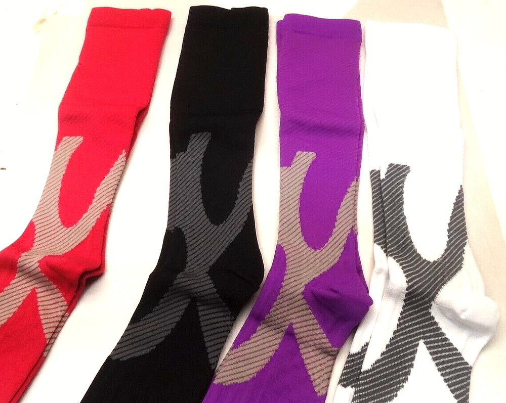 Next Look Knee High Compression Sport Socks Assorted Colors
