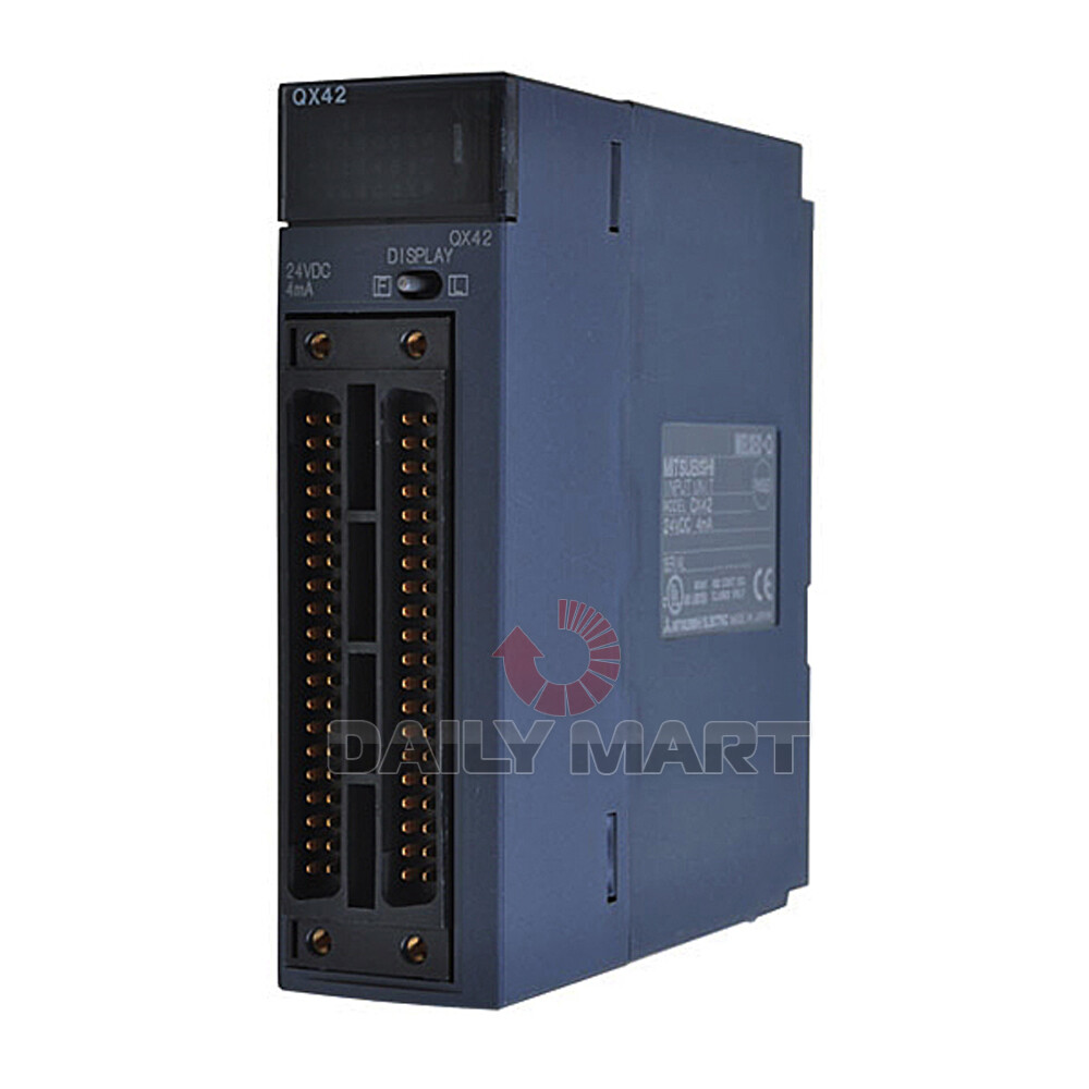 New In Box Mitsubishi MELSEC-Q QX42 Compact PLC Input Module 64 Points 24VDC