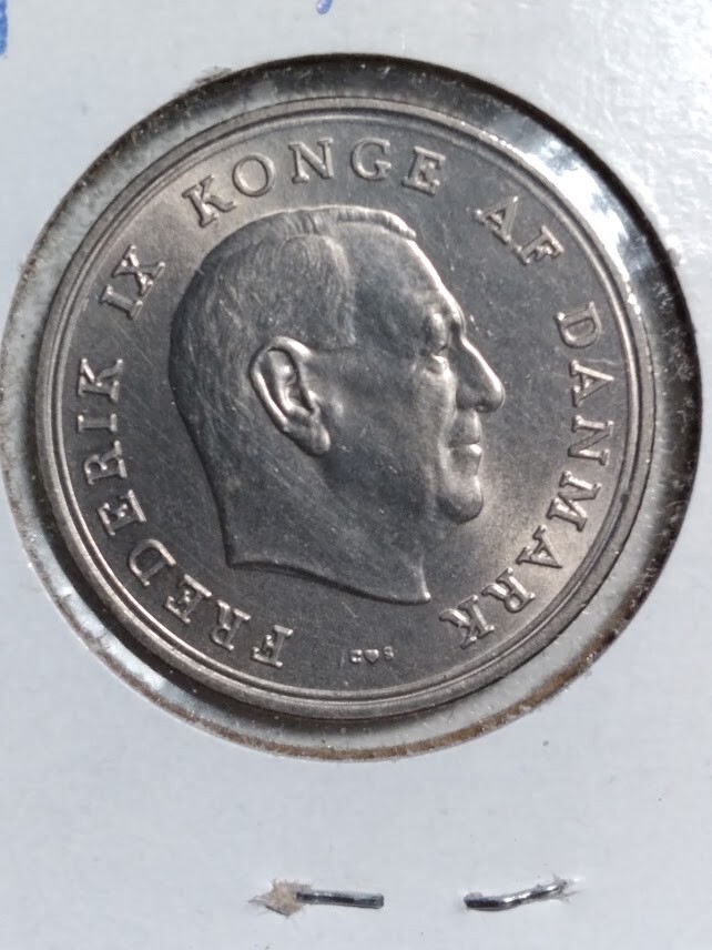 1963 Denmark 1 Krone