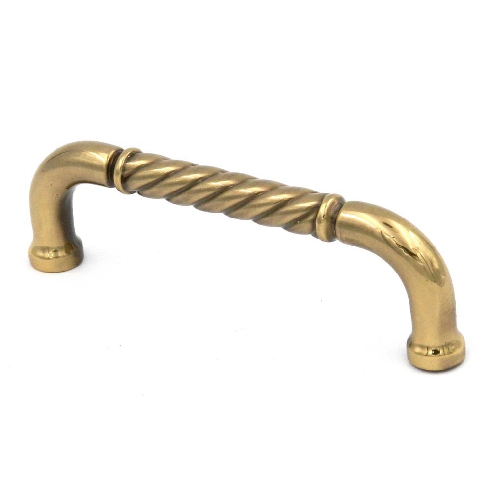 P116 Sherwood Antique 3"cc Solid Brass Handle Pulls Belwith Keeler Annapolis