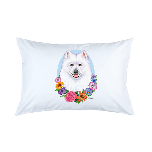 Samoyed Micro Fiber Pillowcase