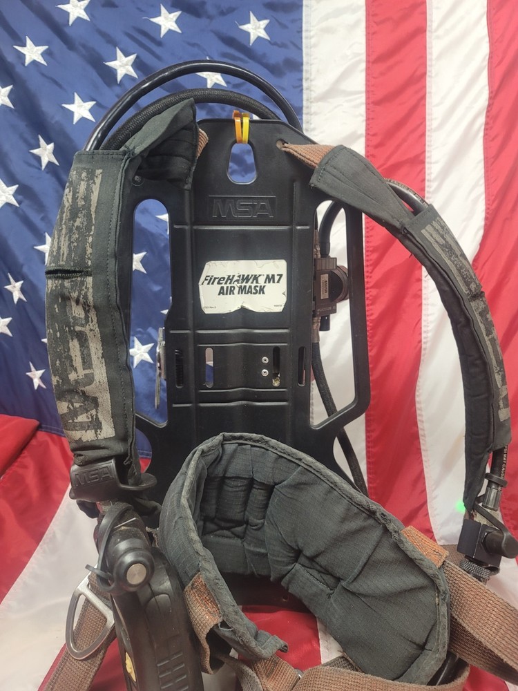 MSA Firehawk M7 SCBA Harness & Ultra Elite MSA Mask & Comms