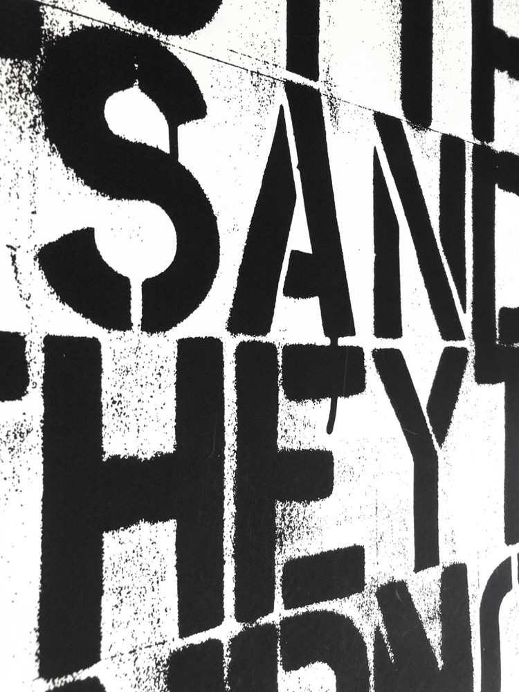 Felix Gonzalez-Torres with Christopher Wool "Untitled", 1993 printing on paper