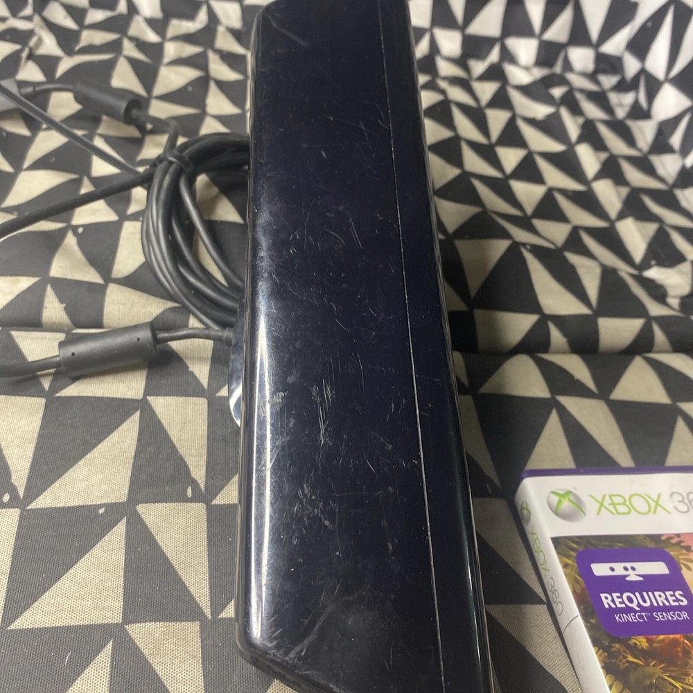 Microsoft Xbox 360 Kinect Motion Sensor Bar 1473 w/ Adventures! Game Lot Bundle