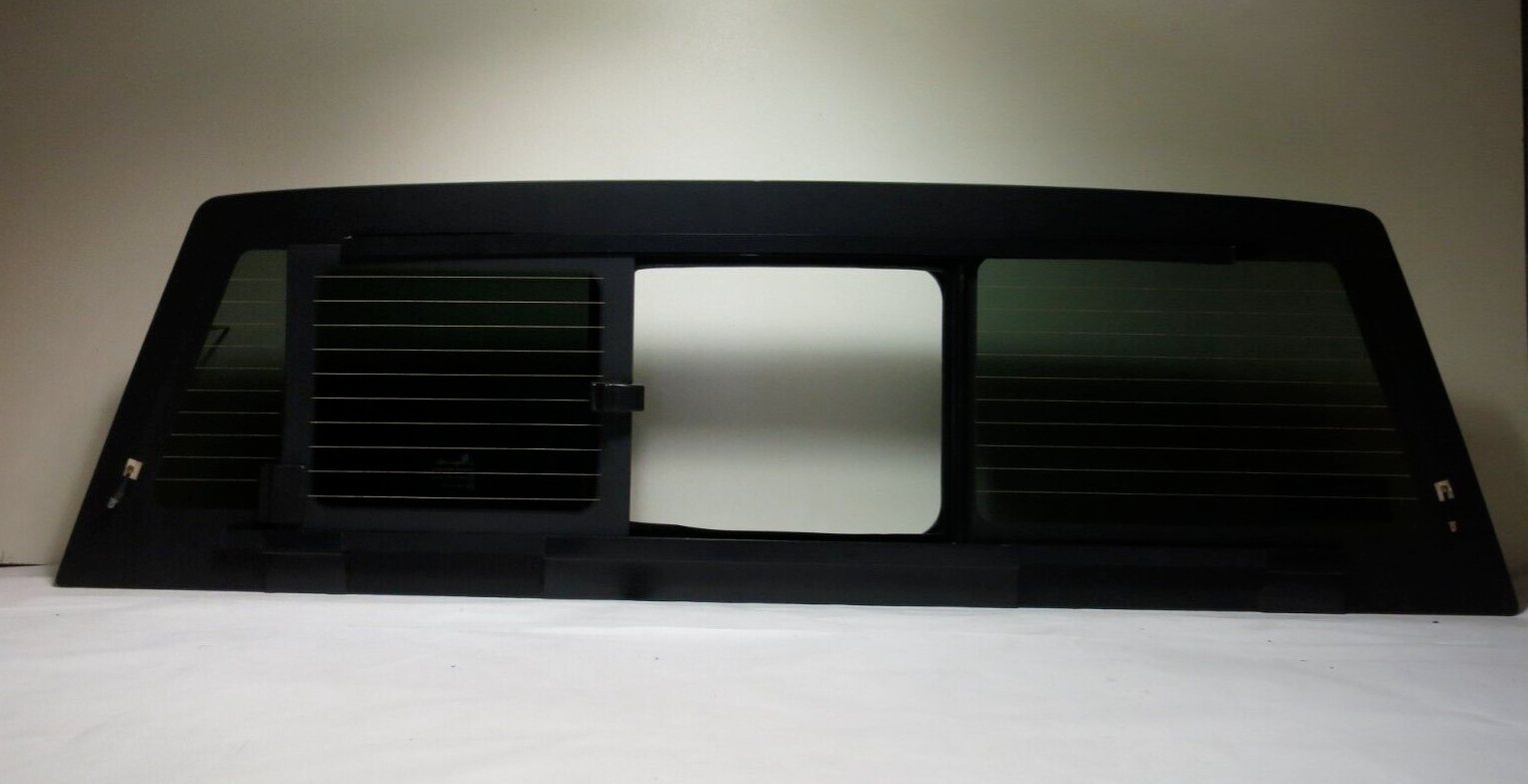 Fits 2015-2024 Ford F150 Manual Sliding Rear Back Window Heated (Flush Fit)