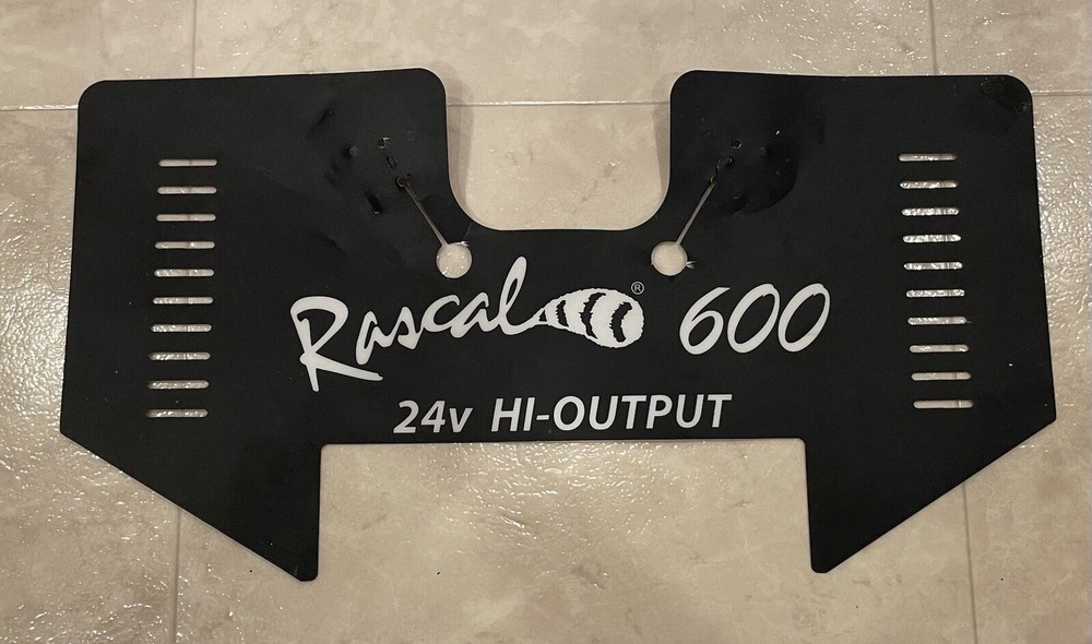 RASCAL 600 mobility Scooter Battery Dust Cover.