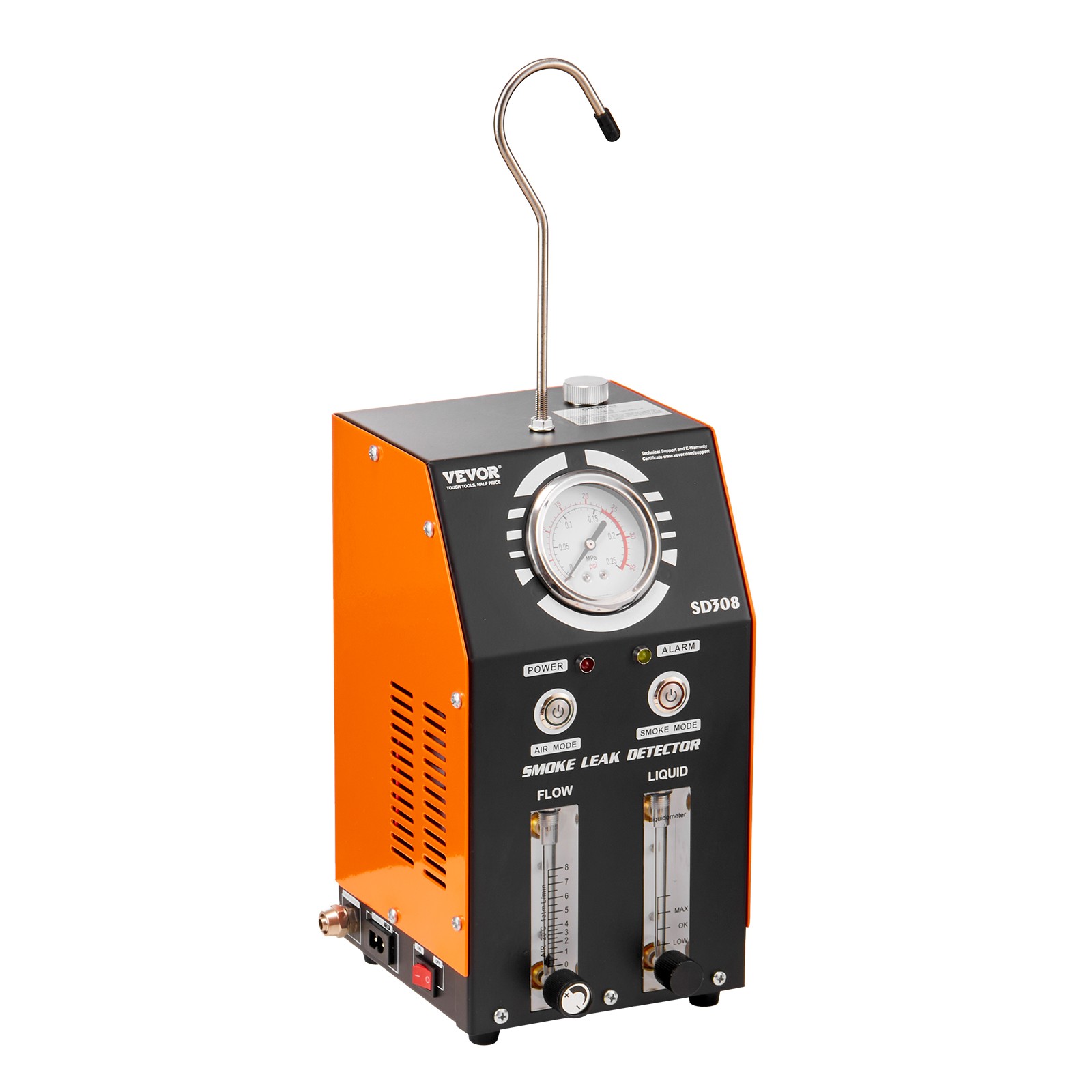 VEVOR Automotive Smoke Machine EVAP Vacuum Leak Detector with Built-in Air Pump