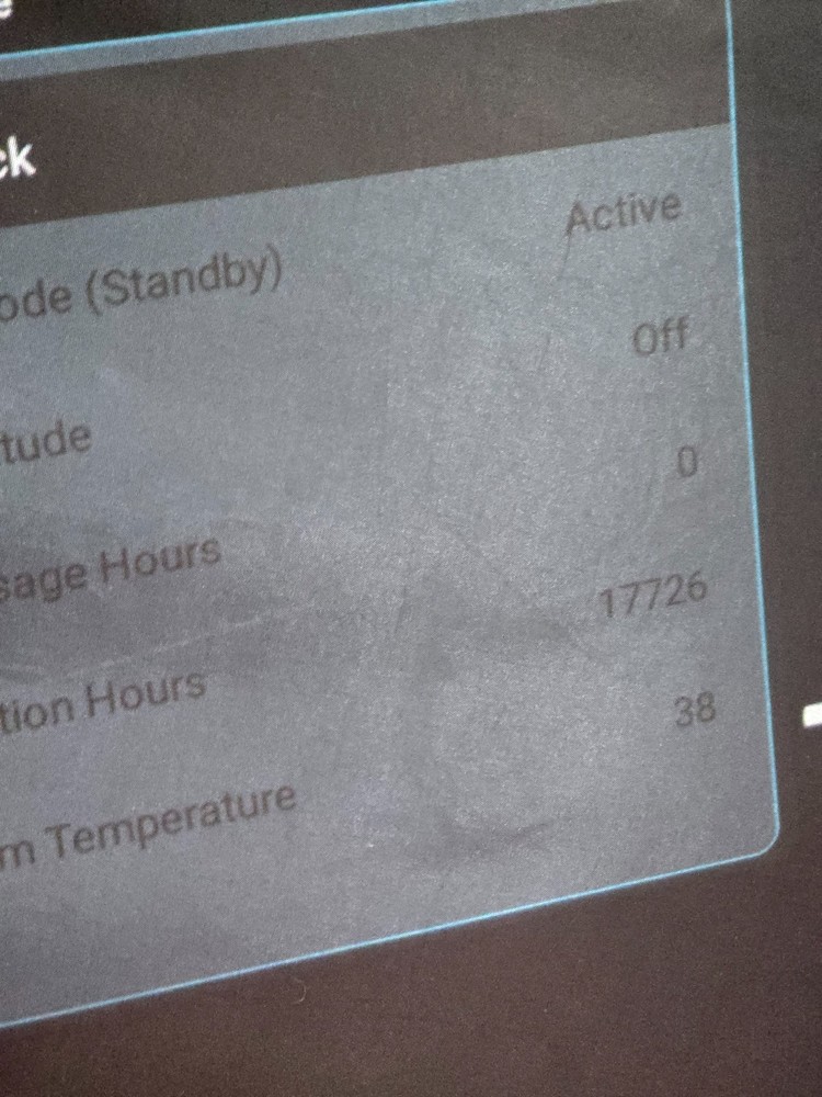 Laser Projector Optoma ZU720T 4K Used