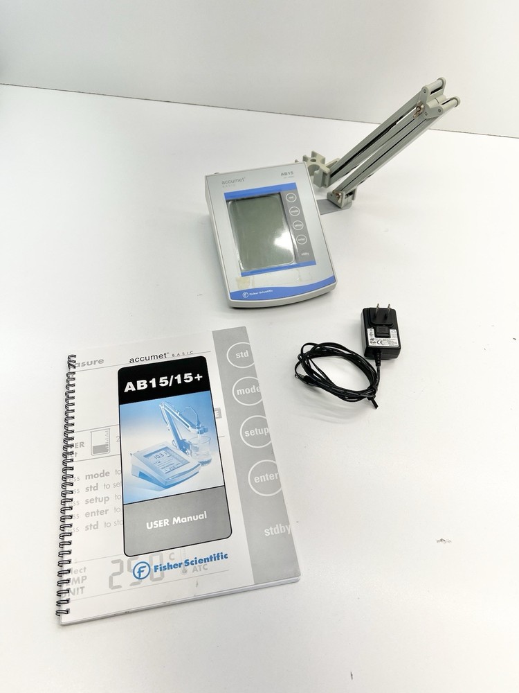 Fisher Scientific Accumet Basic AB15 PH Meter W/ Manual  *TESTED*