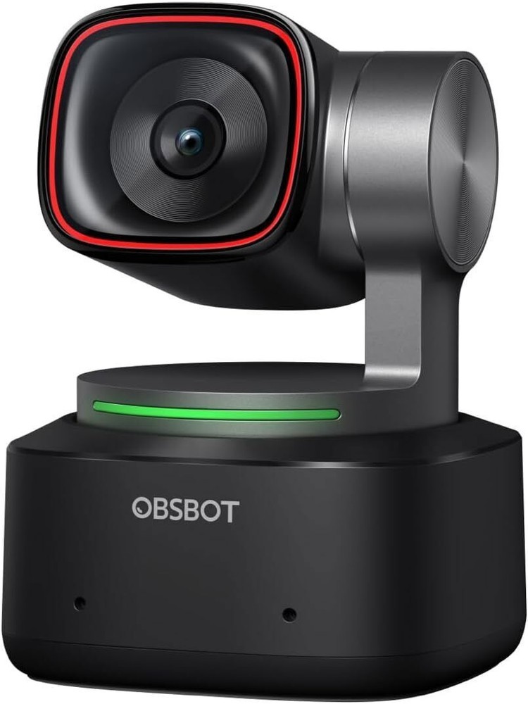 OBSBOT Tiny 2 60fps Camera Webcam 4K Voice Control PTZ Auto Tracking Streaming
