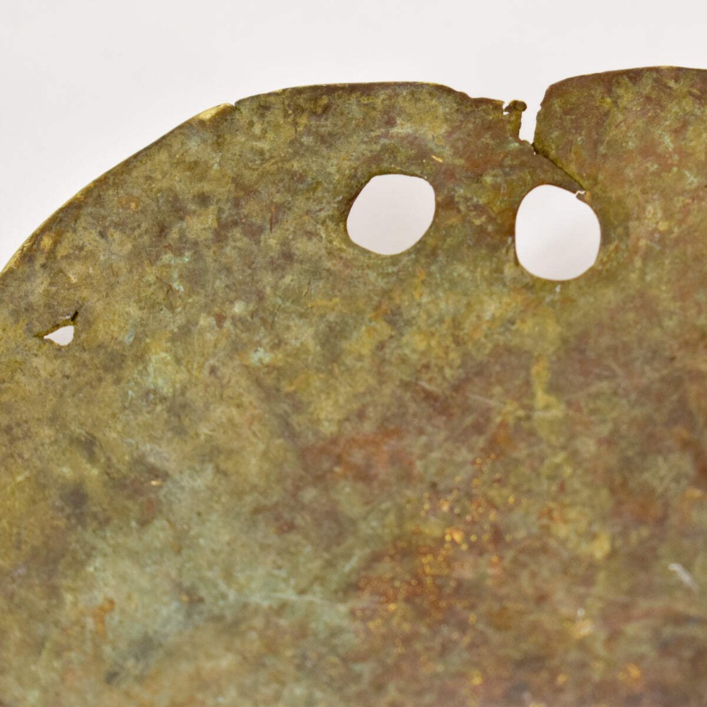 Brass Ethiopian Shield Pendant