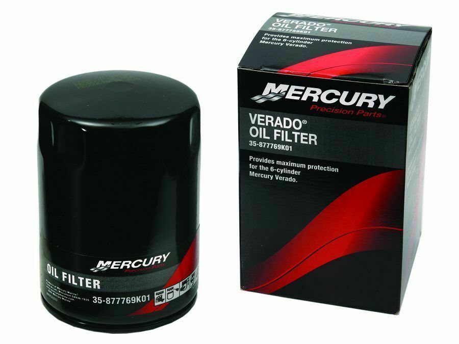 Mercury Marine Verado Outboard Oil Filter For 200HP to 400HP 35-877769K01 2 Pack
