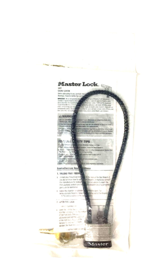 Master Lock 107 - BRAND NEW; SEALED